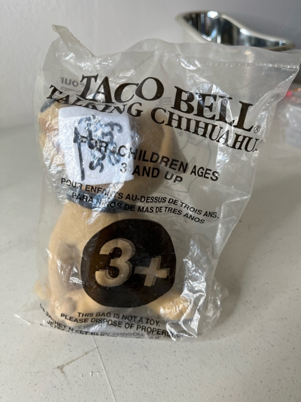 Taco Bell Talking Chihuahua Plush - Tan